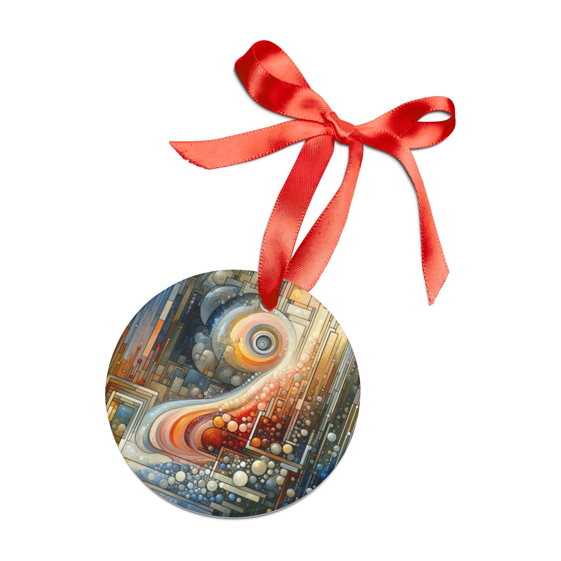 Incrementalism Anthem Unity Acrylic Ornament with Ribbon - ATUH.ART