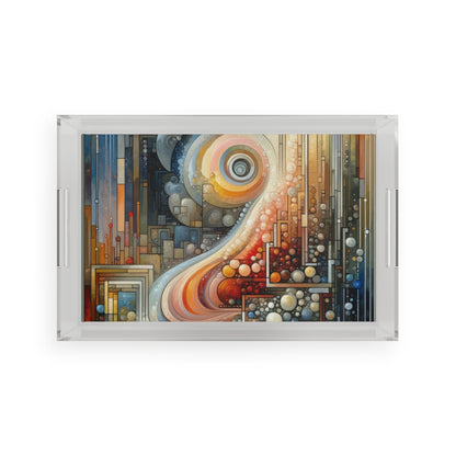 Incrementalism Anthem Unity Acrylic Serving Tray - ATUH.ART