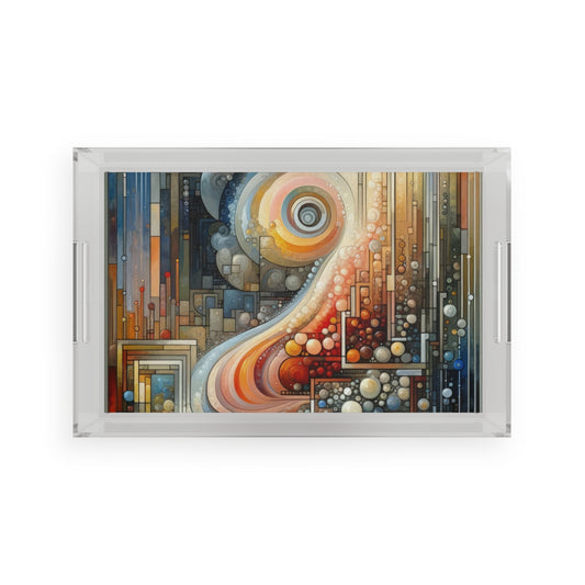 Incrementalism Anthem Unity Acrylic Serving Tray - ATUH.ART