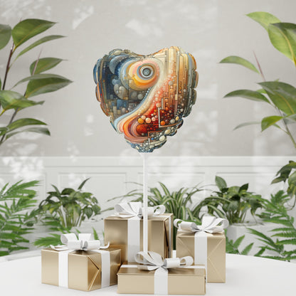 Incrementalism Anthem Unity Balloon (Round and Heart-shaped), 11" - ATUH.ART