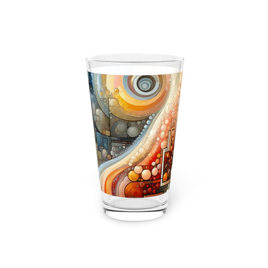 Incrementalism Anthem Unity Pint Glass, 16oz - ATUH.ART