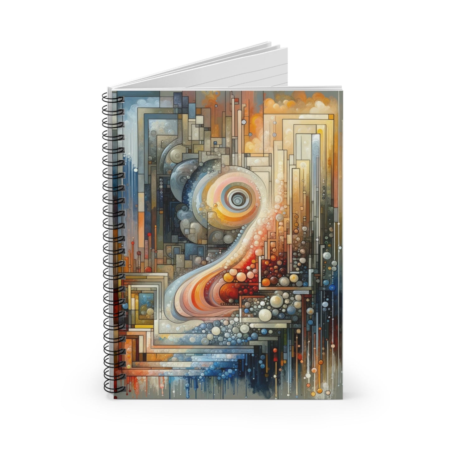 Incrementalism Anthem Unity Spiral Notebook - Ruled Line - ATUH.ART