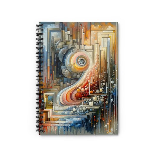 Incrementalism Anthem Unity Spiral Notebook - Ruled Line - ATUH.ART