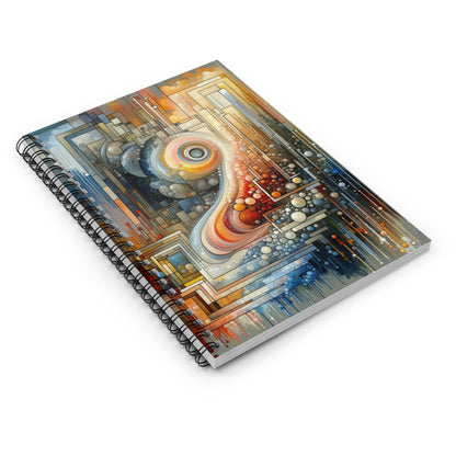 Incrementalism Anthem Unity Spiral Notebook - Ruled Line - ATUH.ART