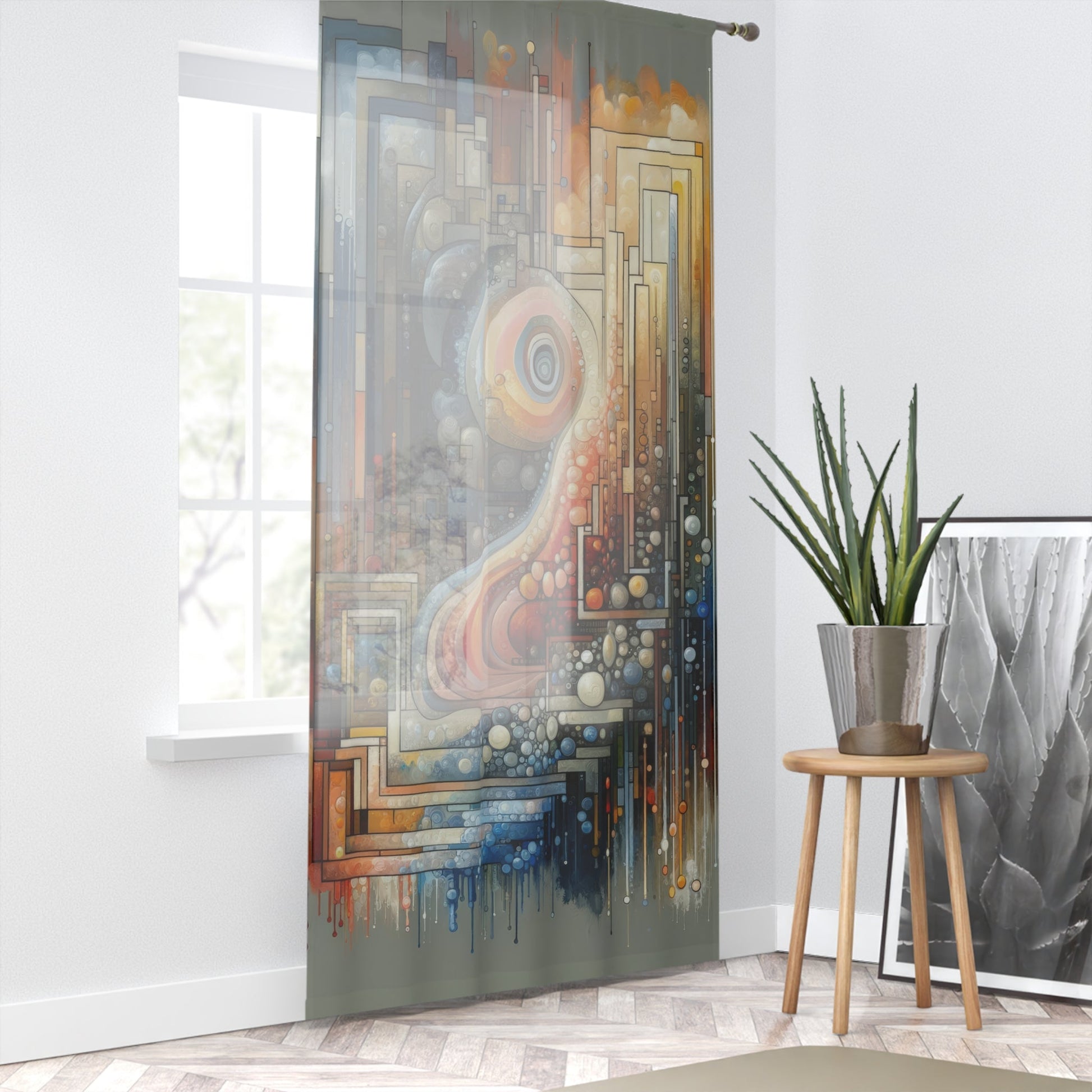Incrementalism Anthem Unity Window Curtain - ATUH.ART
