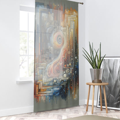 Incrementalism Anthem Unity Window Curtain - ATUH.ART