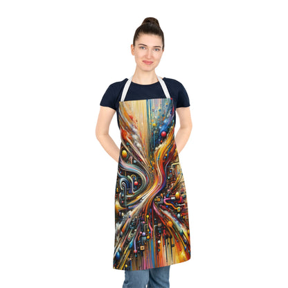 Information Bottleneck Cascade Adult Apron (AOP) - ATUH.ART
