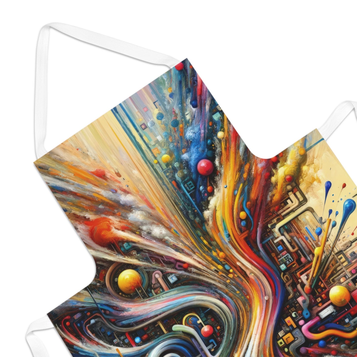 Information Bottleneck Cascade Adult Apron (AOP) - ATUH.ART