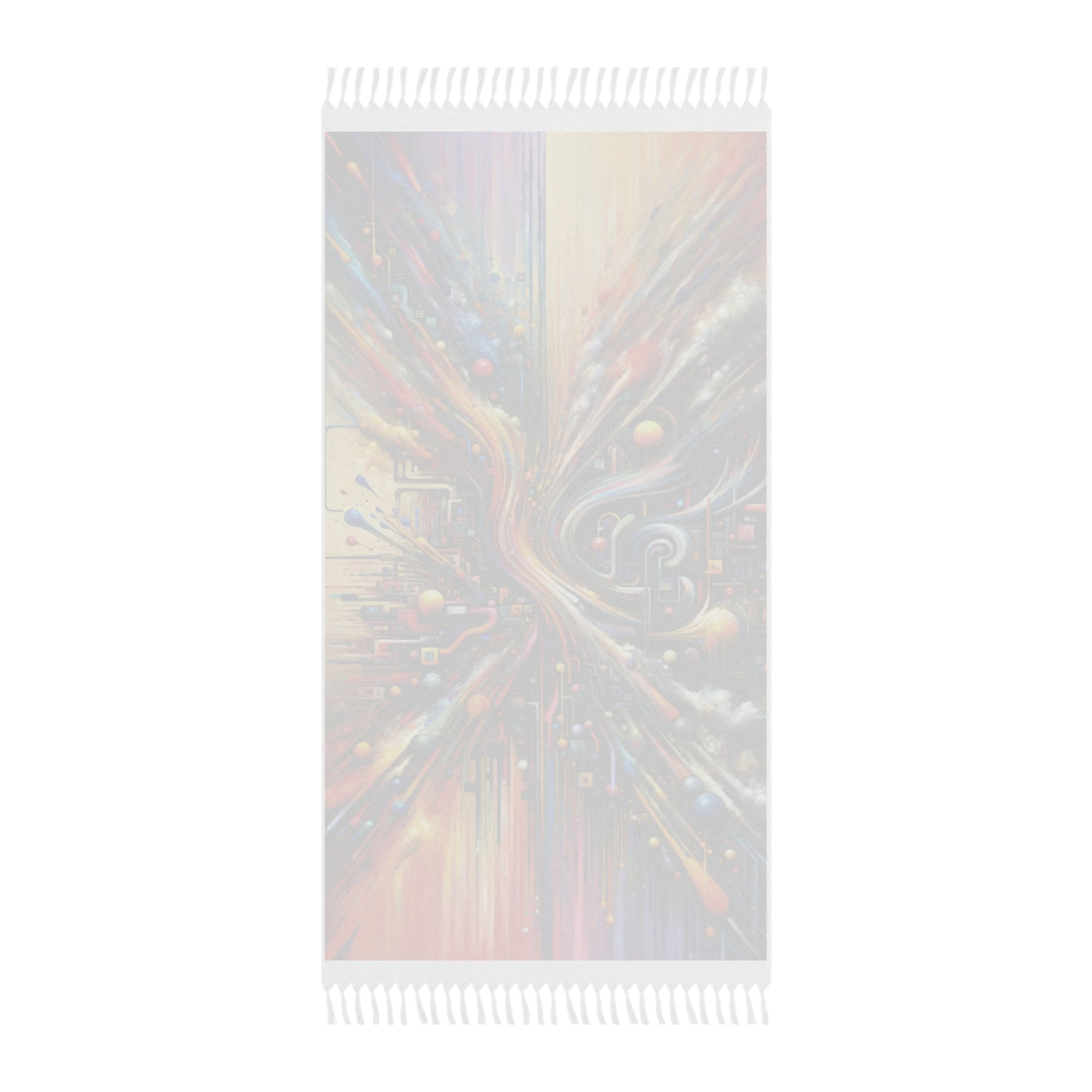 Information Bottleneck Cascade Boho Beach Cloth - ATUH.ART