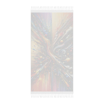 Information Bottleneck Cascade Boho Beach Cloth - ATUH.ART