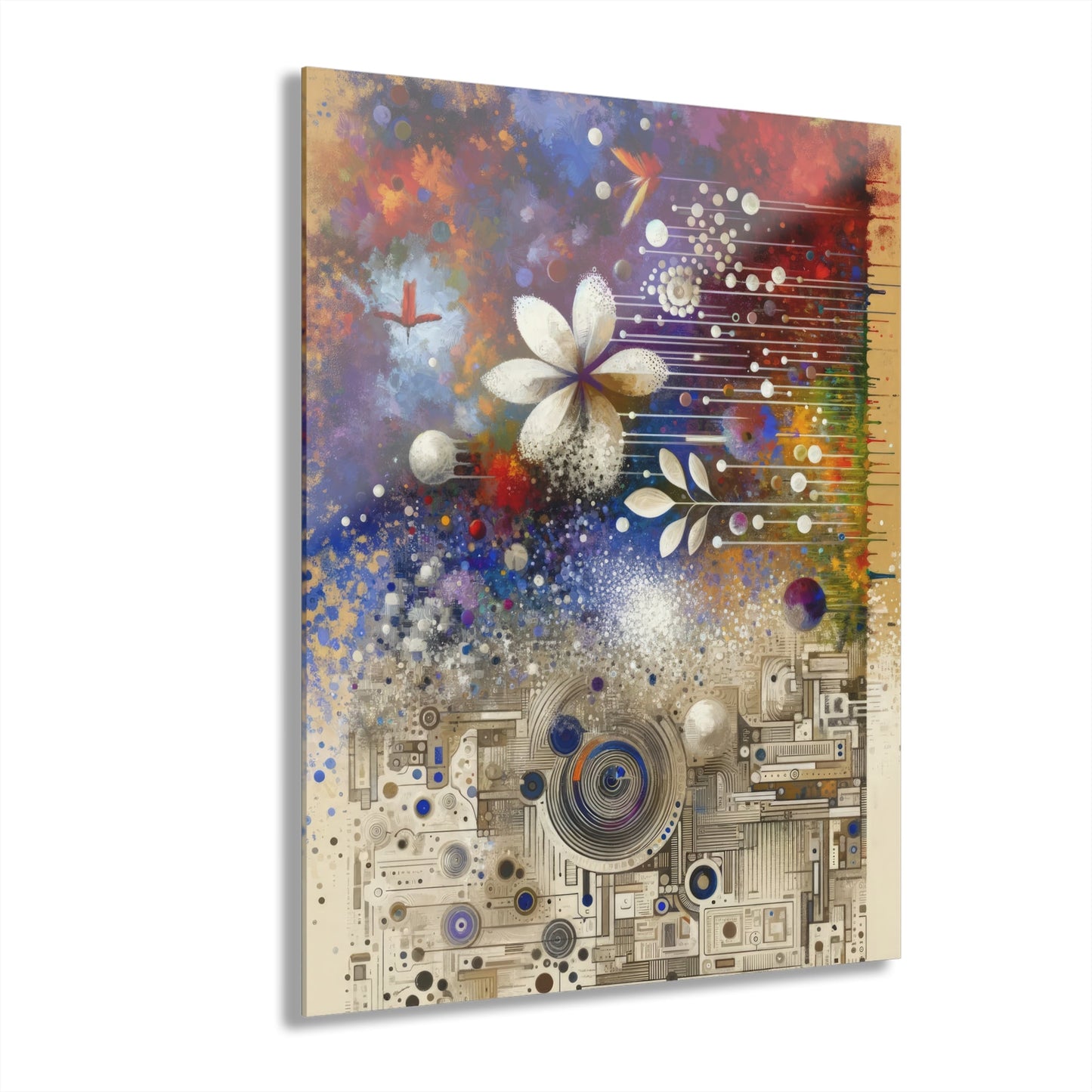 Inner Algorithm Synthesis Acrylic Prints (French Cleat Hanging) - ATUH.ART