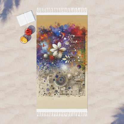 Inner Algorithm Synthesis Boho Beach Cloth - ATUH.ART