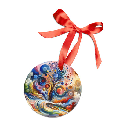 Inner Growth Essence Acrylic Ornament with Ribbon - ATUH.ART