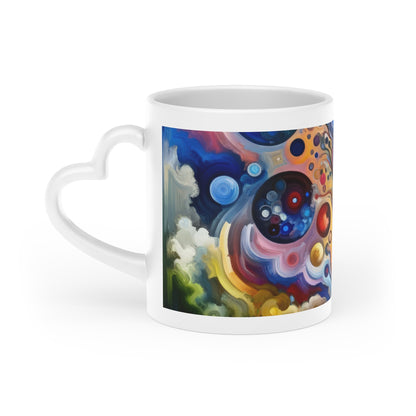 Inner Growth Essence Heart-Shaped Mug - ATUH.ART