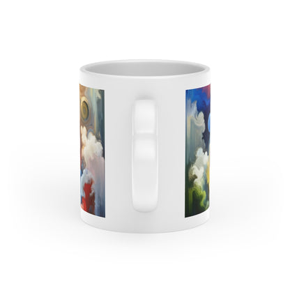 Inner Growth Essence Heart-Shaped Mug - ATUH.ART