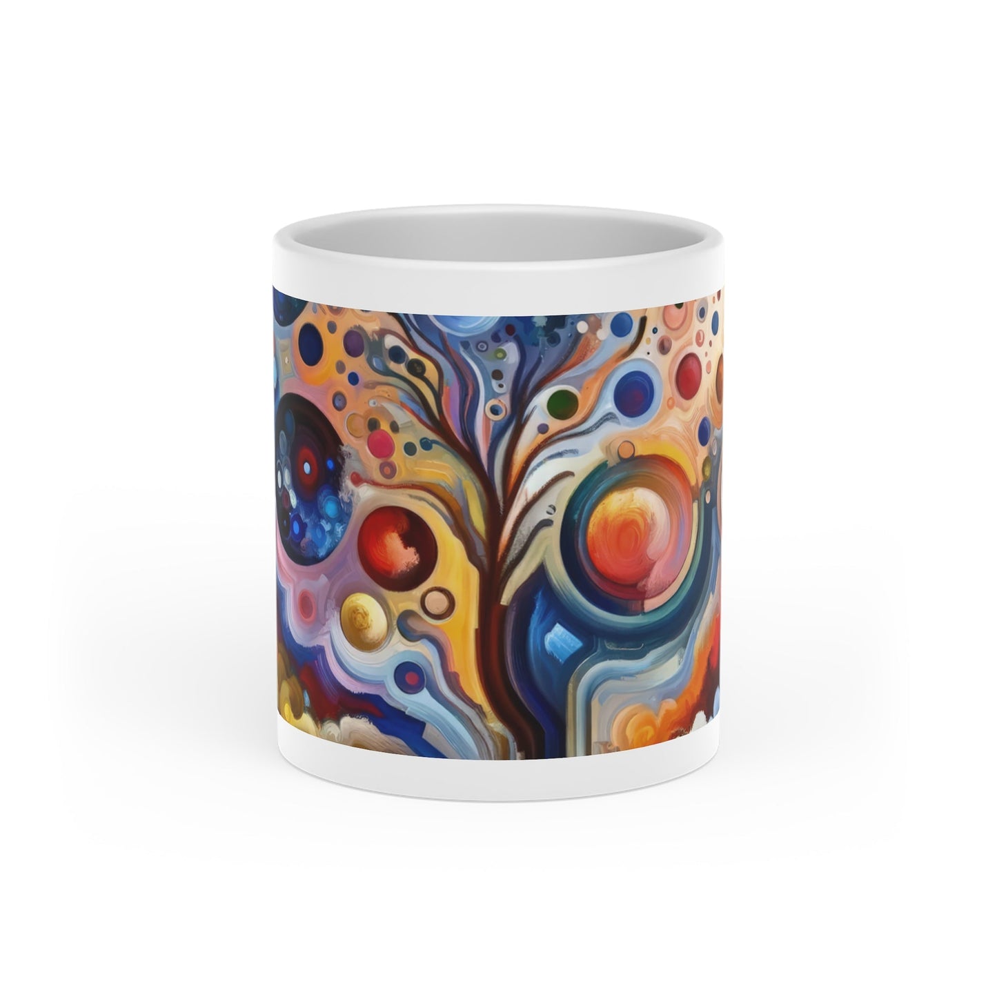 Inner Growth Essence Heart-Shaped Mug - ATUH.ART