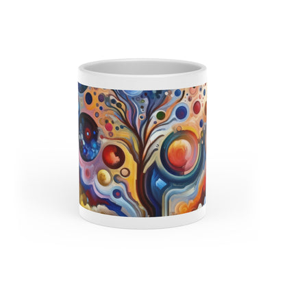 Inner Growth Essence Heart-Shaped Mug - ATUH.ART