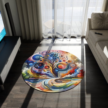 Inner Growth Essence Round Rug - ATUH.ART