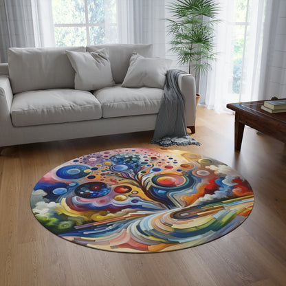 Inner Growth Essence Round Rug - ATUH.ART