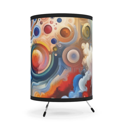 Inner Growth Essence Tripod Lamp with High-Res Printed Shade, US\CA plug - ATUH.ART