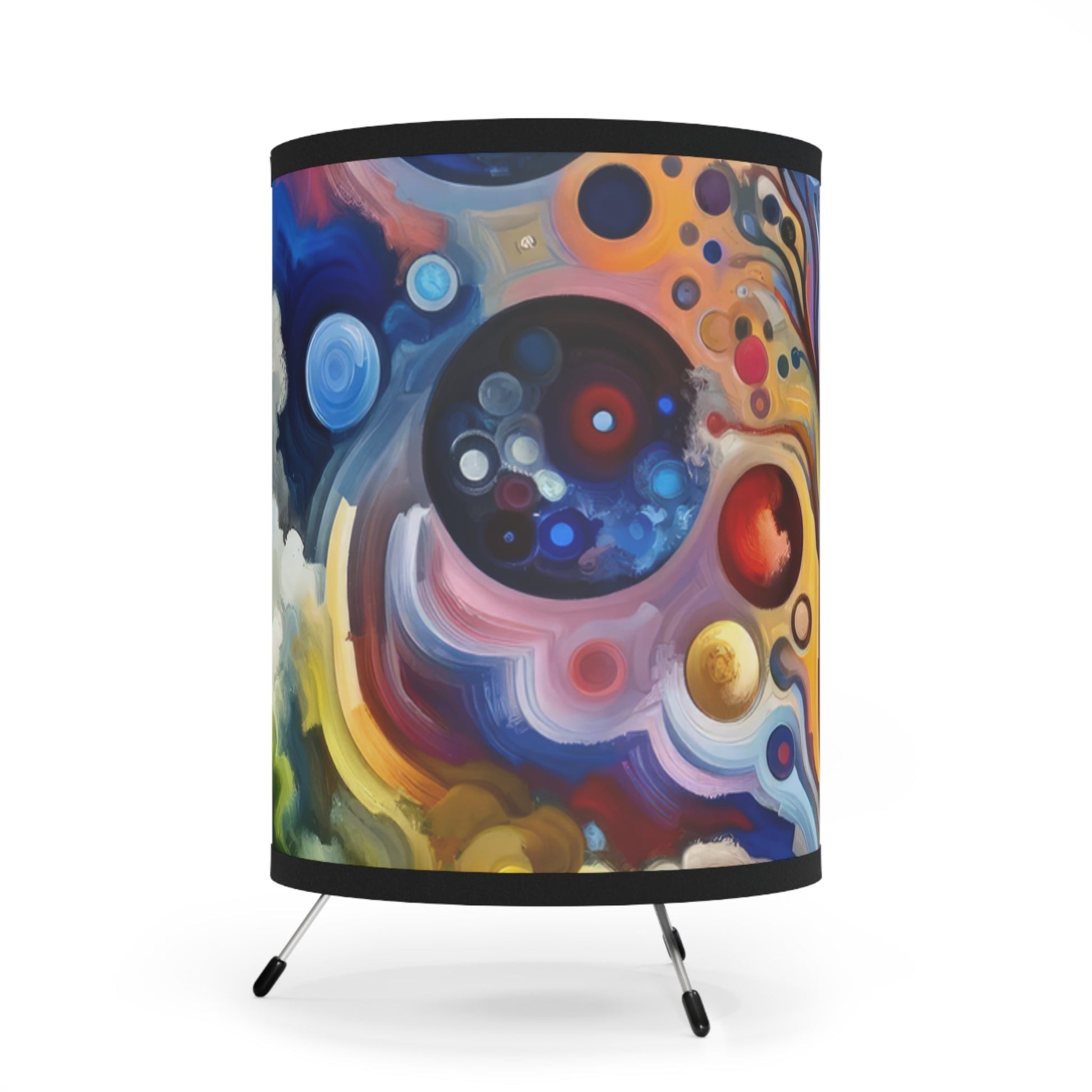 Inner Growth Essence Tripod Lamp with High-Res Printed Shade, US\CA plug - ATUH.ART