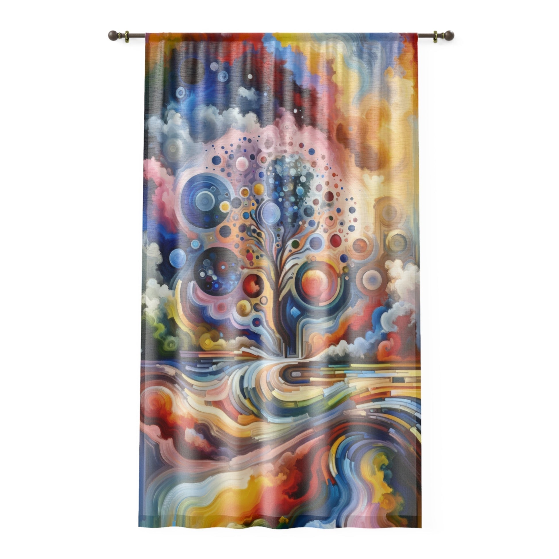 Inner Growth Essence Window Curtain - ATUH.ART
