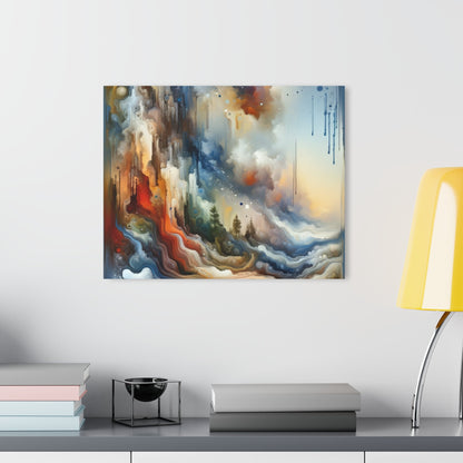 Inner Journey Abstract Acrylic Prints (French Cleat Hanging) - ATUH.ART