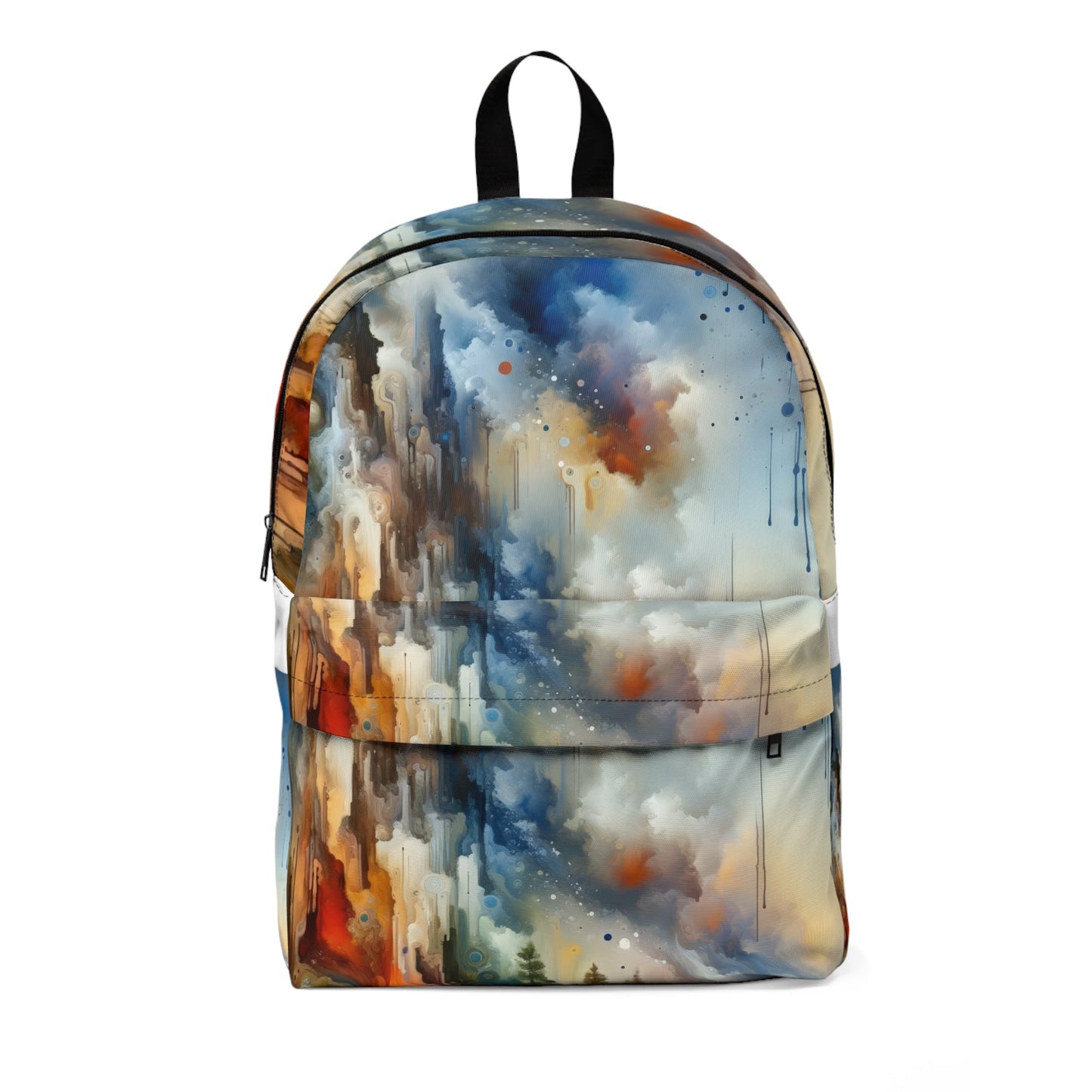 Inner Journey Abstract Unisex Classic Backpack - ATUH.ART