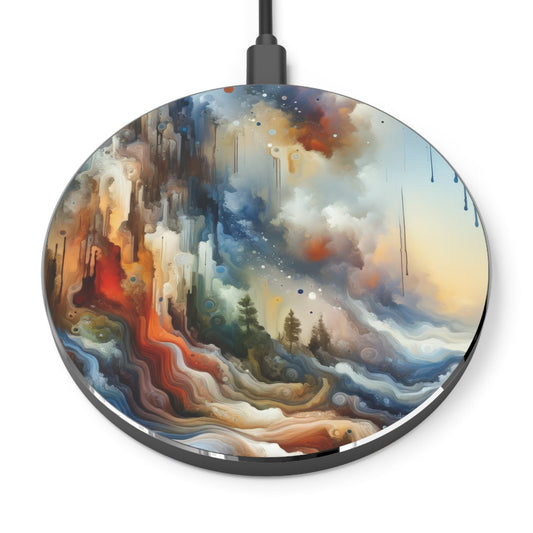 Inner Journey Abstract Wireless Charger - ATUH.ART