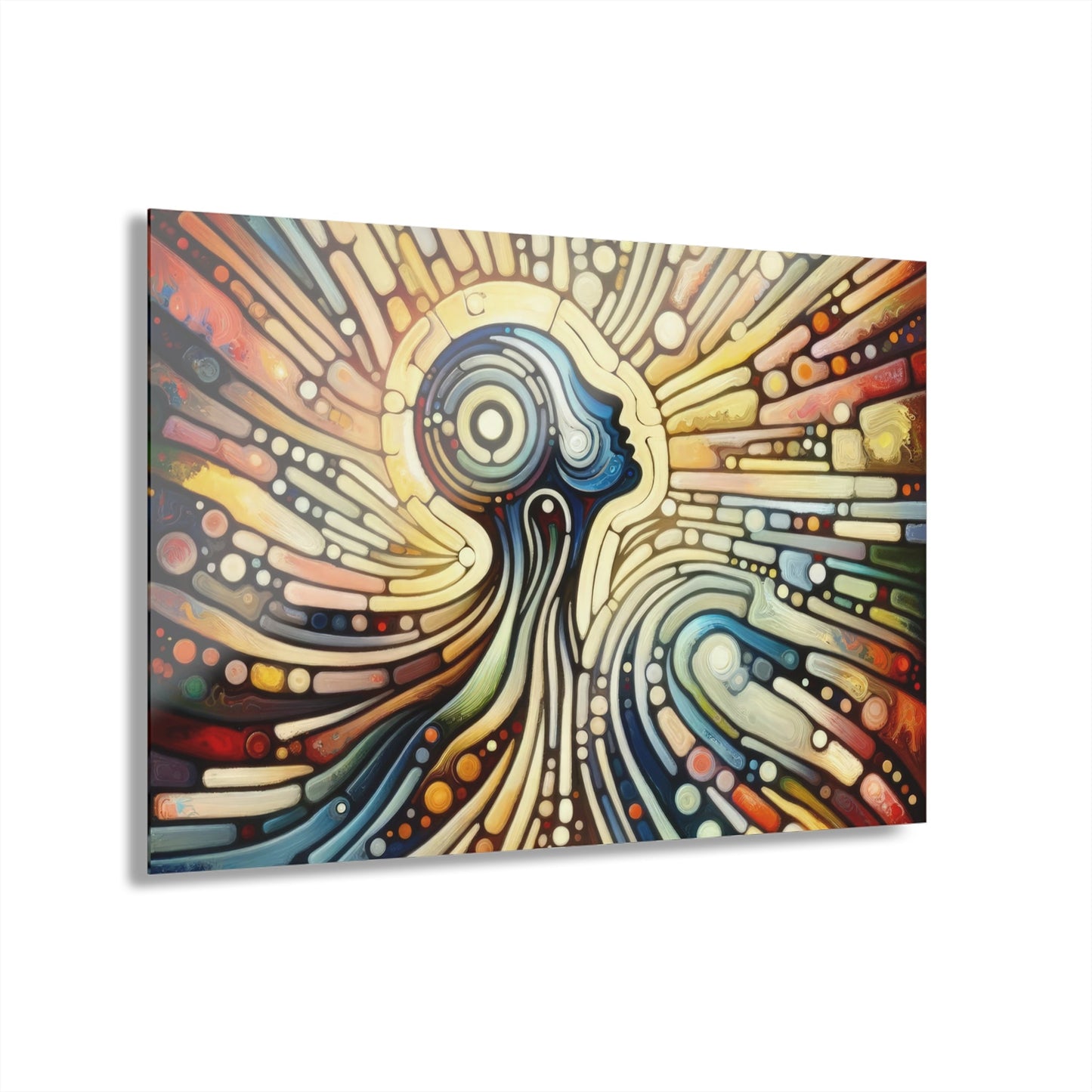 Inner Mosaic Kindness Acrylic Prints (French Cleat Hanging) - ATUH.ART