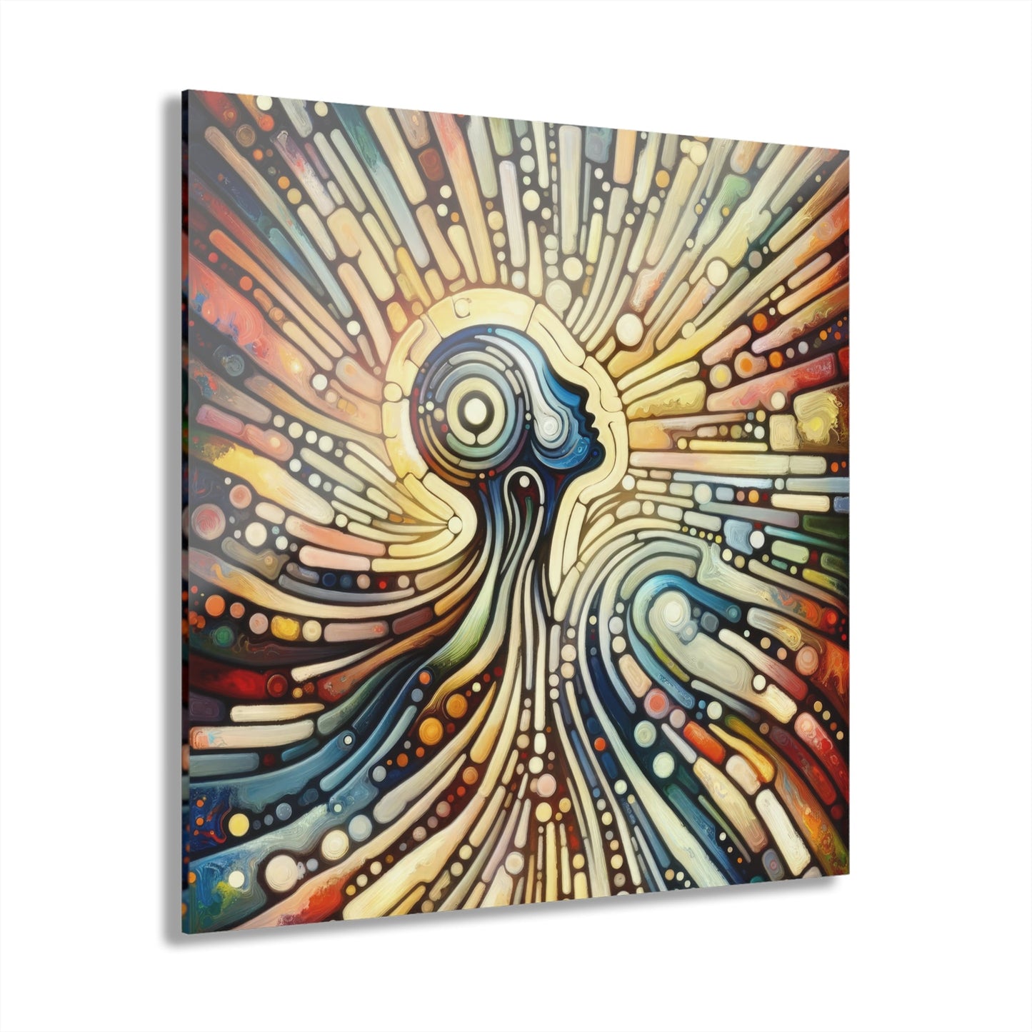 Inner Mosaic Kindness Acrylic Prints (French Cleat Hanging) - ATUH.ART