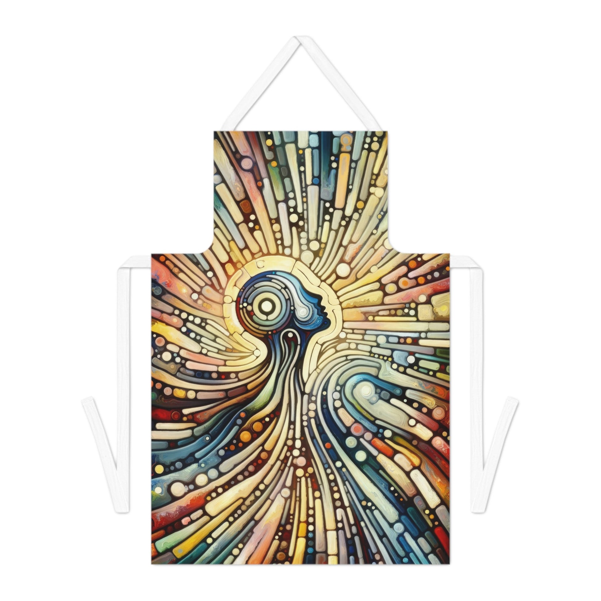 Inner Mosaic Kindness Adult Apron (AOP) - ATUH.ART