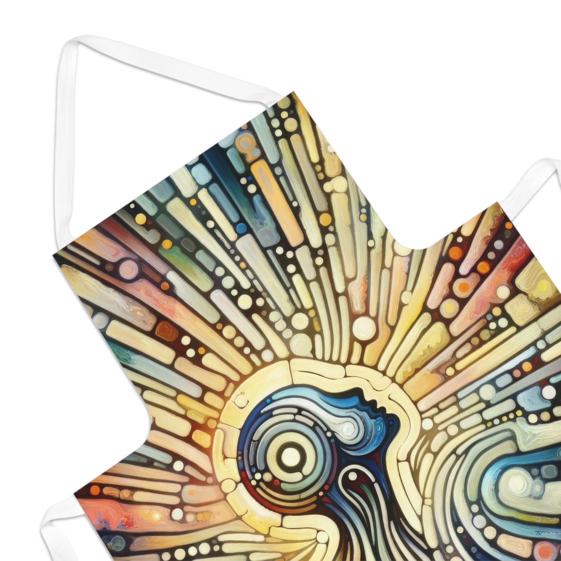 Inner Mosaic Kindness Adult Apron (AOP) - ATUH.ART