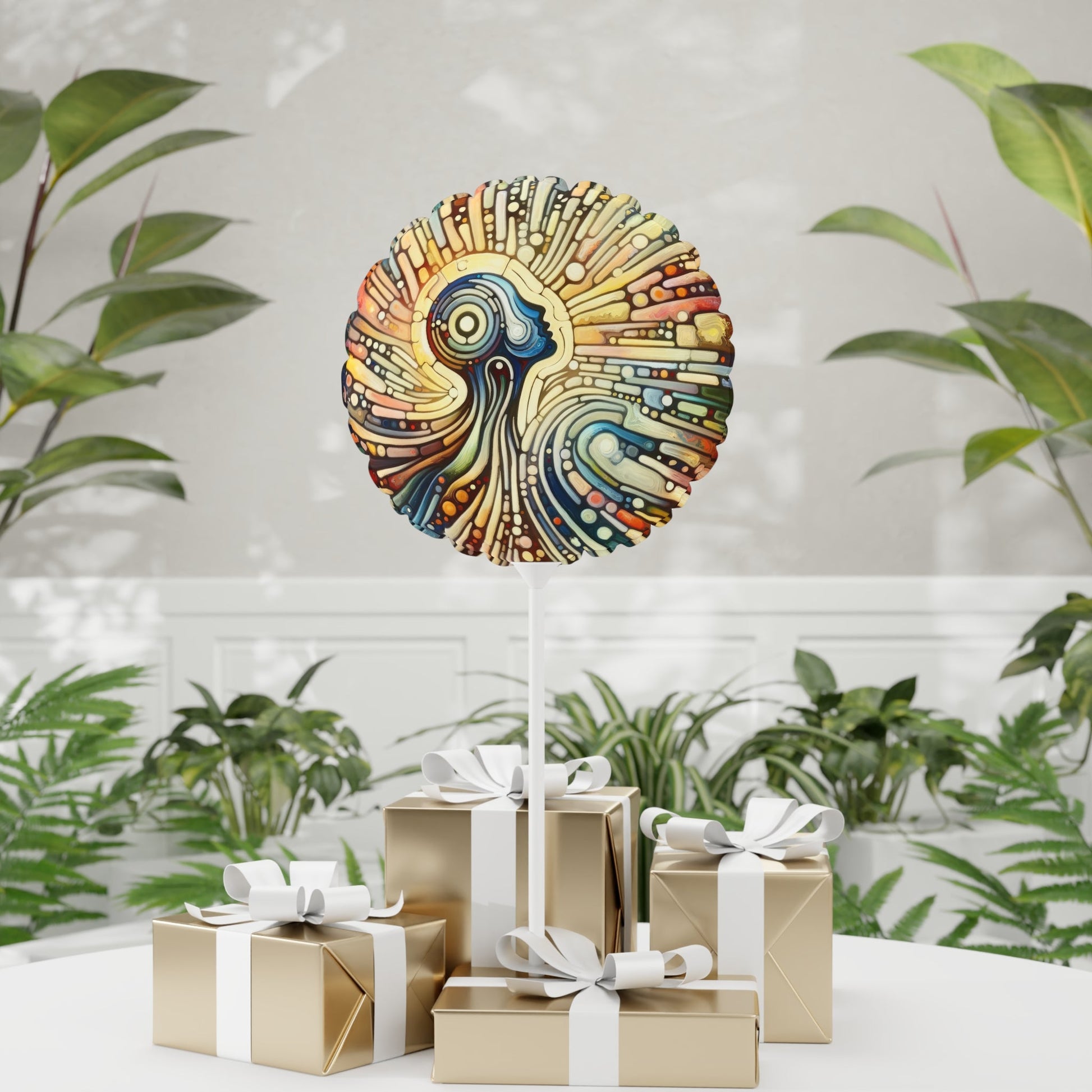 Inner Mosaic Kindness Balloon (Round and Heart-shaped), 11" - ATUH.ART