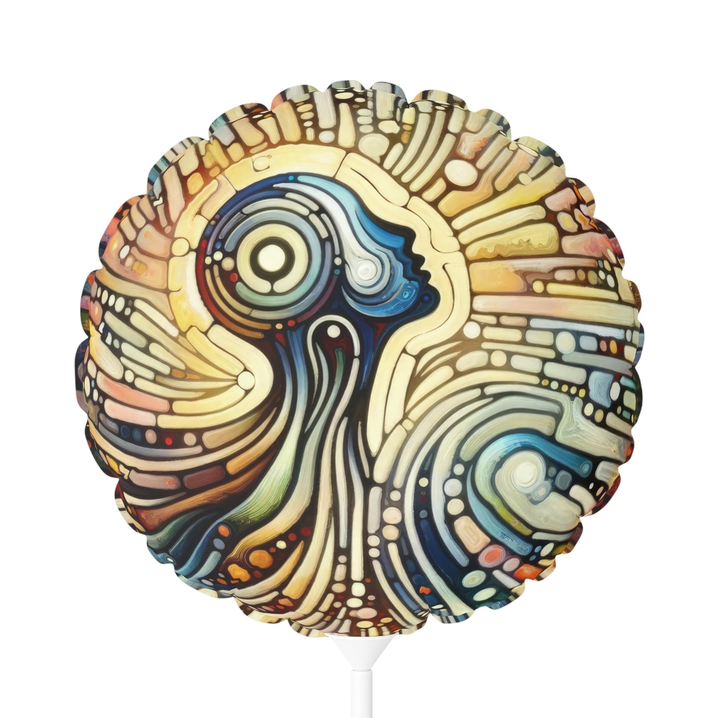 Inner Mosaic Kindness Balloon (Round and Heart-shaped), 11" - ATUH.ART
