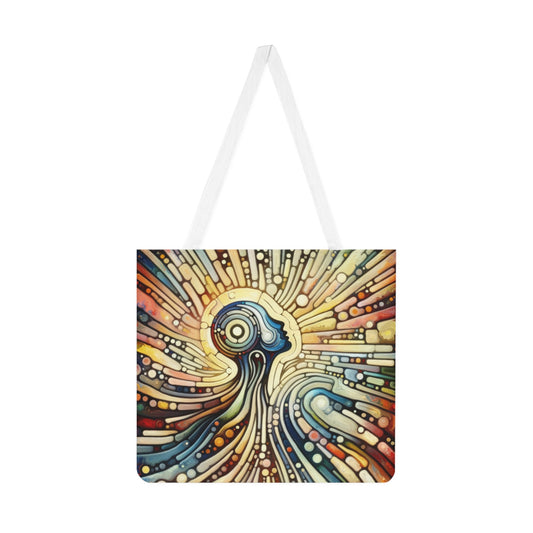 Inner Mosaic Kindness Shoulder Tote Bag (AOP) - ATUH.ART