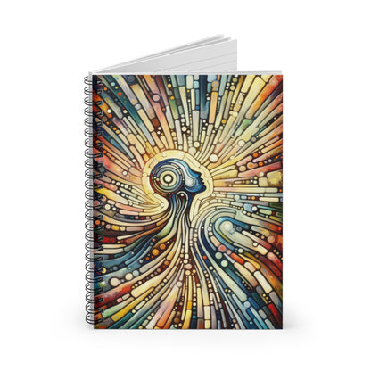 Inner Mosaic Kindness Spiral Notebook - Ruled Line - ATUH.ART