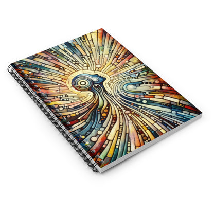 Inner Mosaic Kindness Spiral Notebook - Ruled Line - ATUH.ART