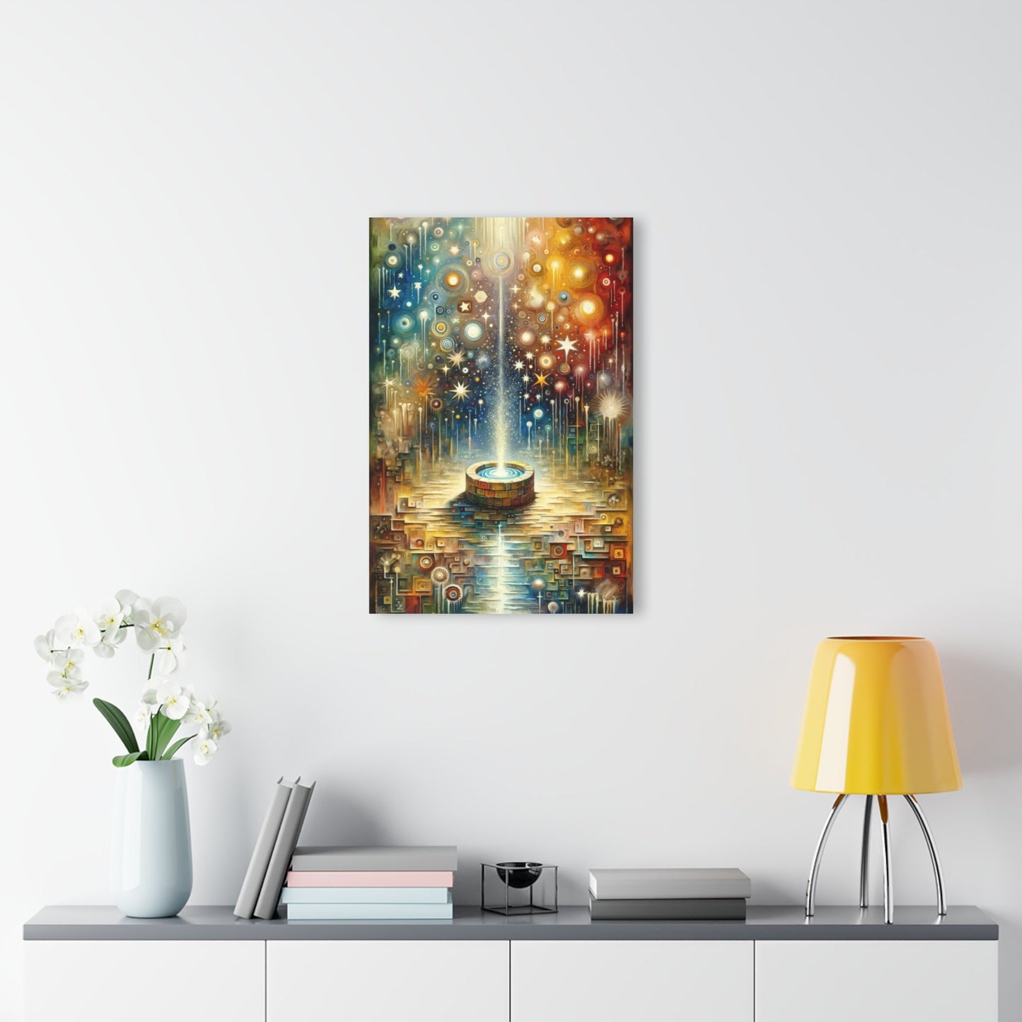 Inspiration Tachism Tribute Acrylic Prints (French Cleat Hanging) - ATUH.ART