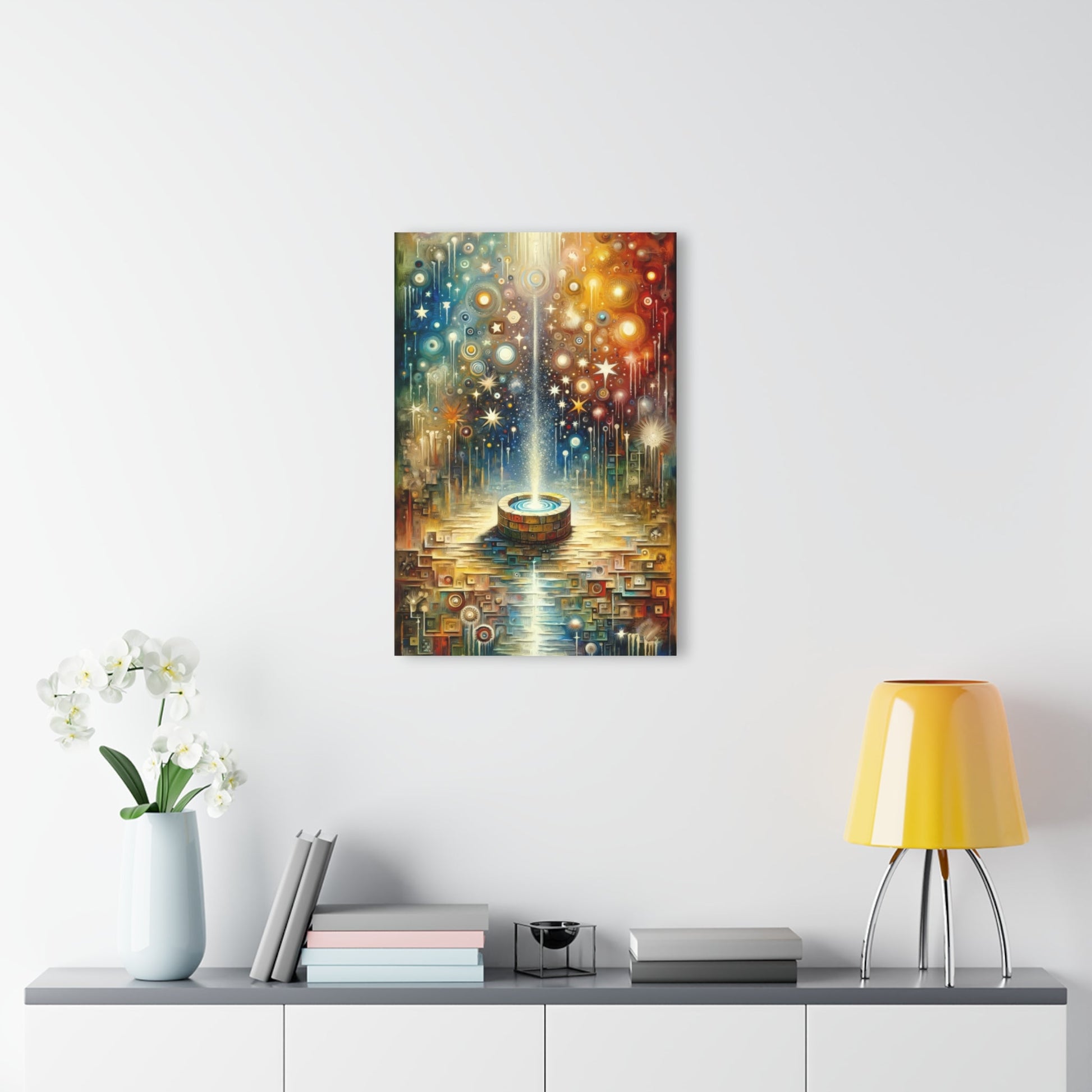 Inspiration Tachism Tribute Acrylic Prints (French Cleat Hanging) - ATUH.ART
