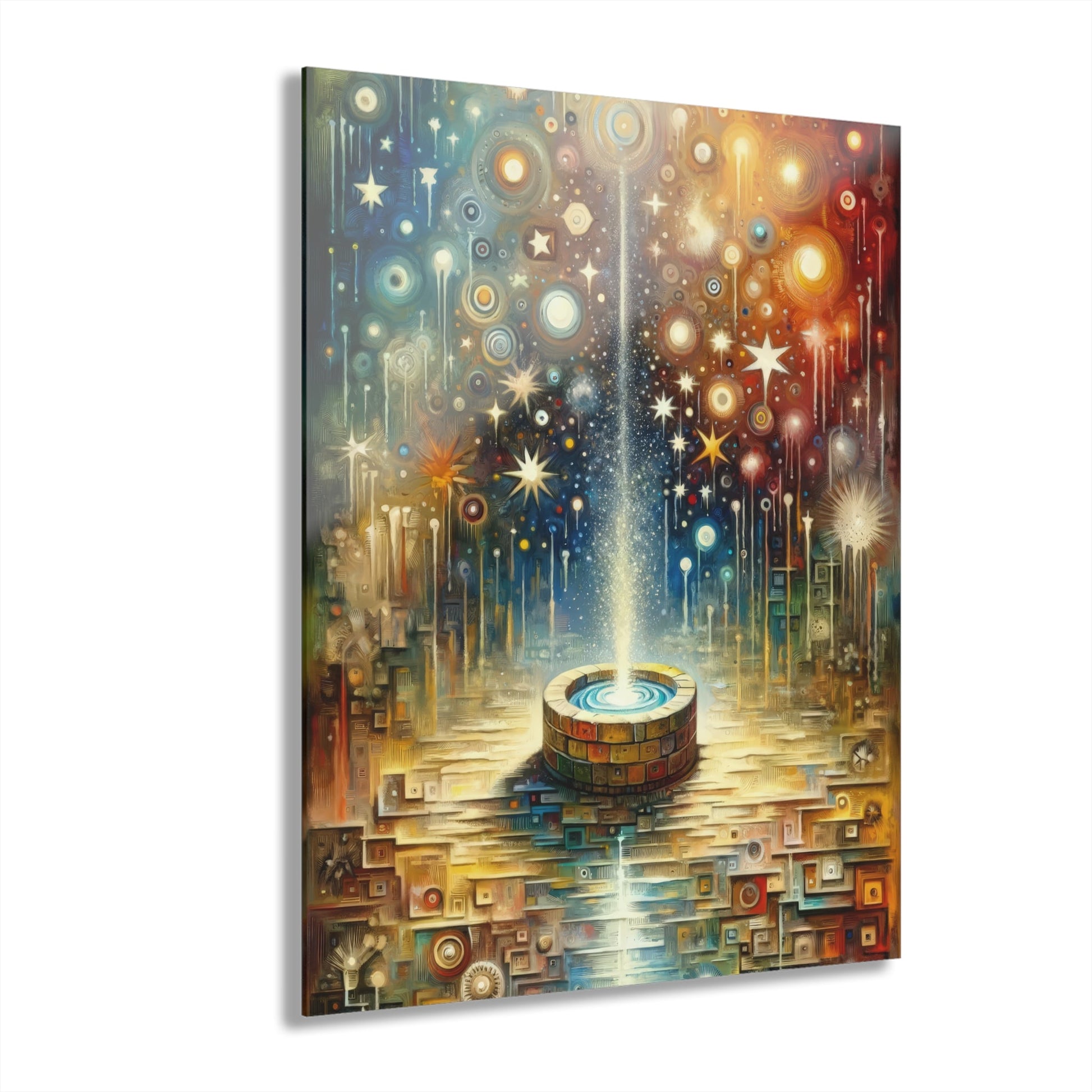 Inspiration Tachism Tribute Acrylic Prints (French Cleat Hanging) - ATUH.ART