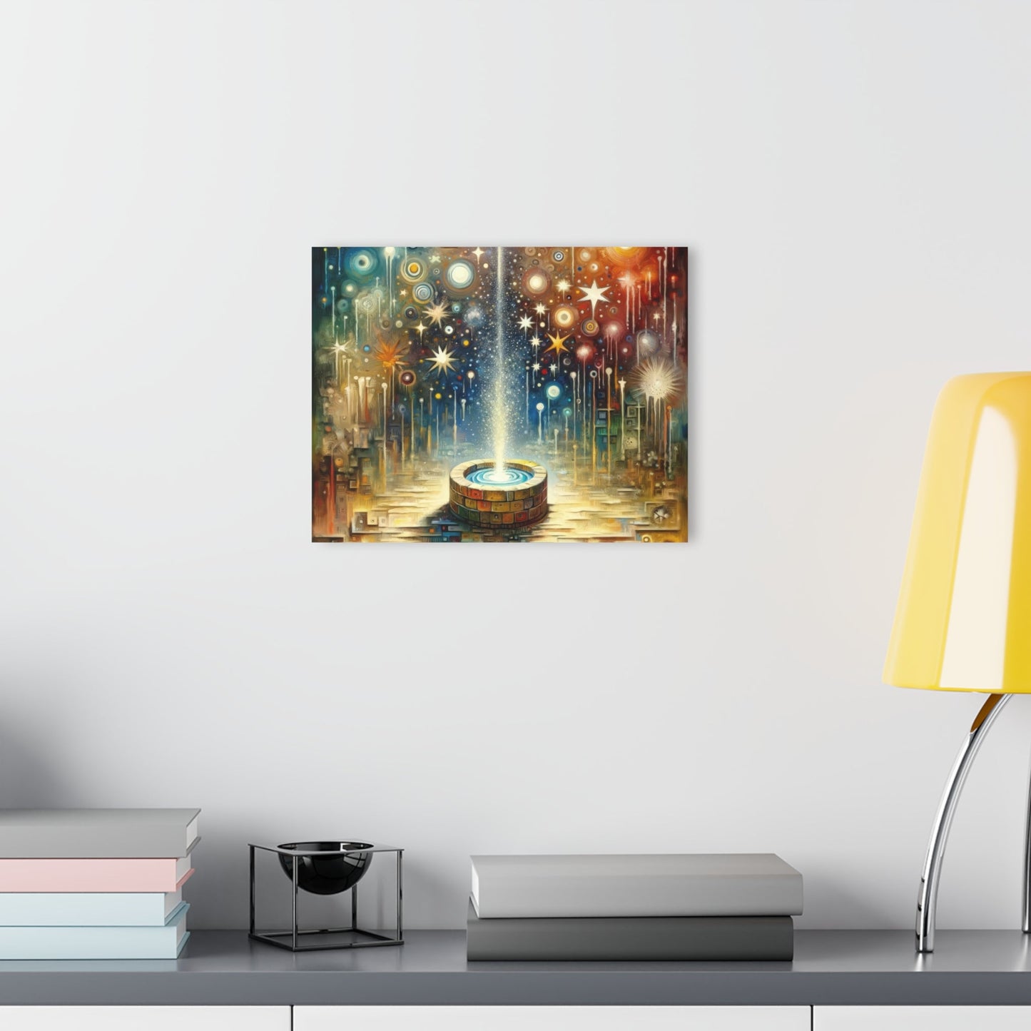 Inspiration Tachism Tribute Acrylic Prints (French Cleat Hanging) - ATUH.ART