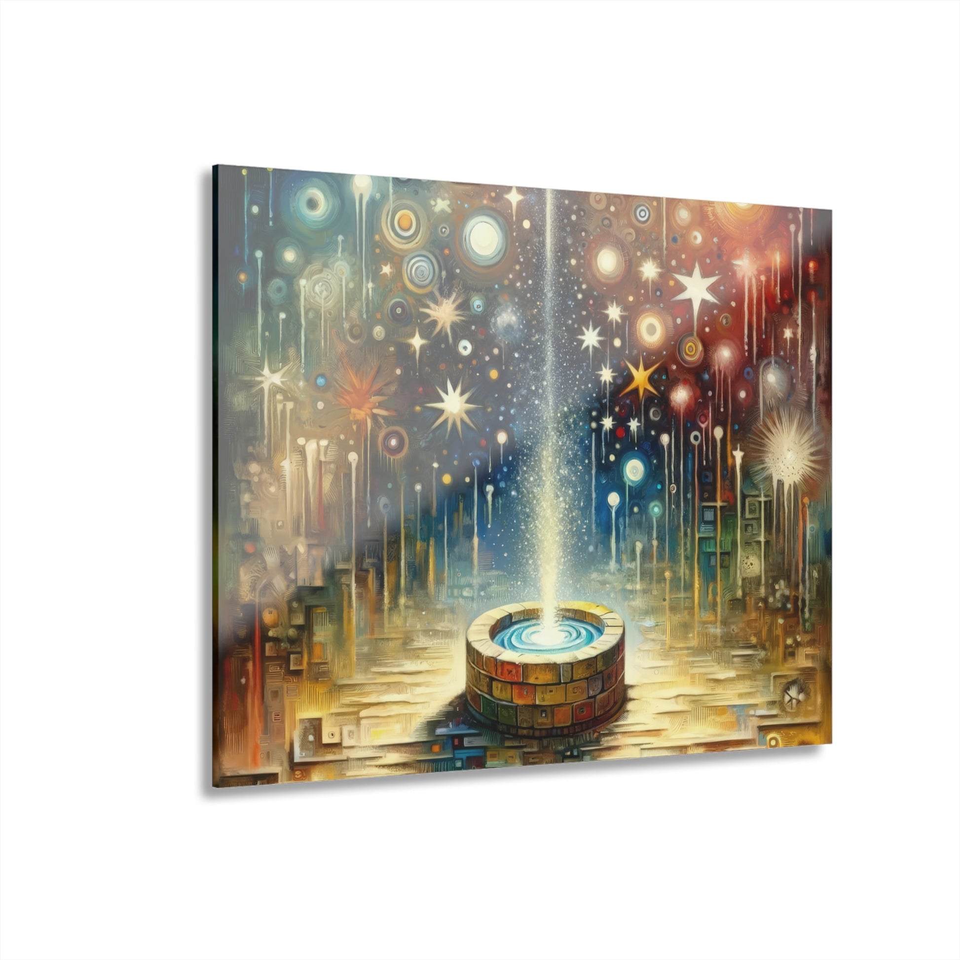 Inspiration Tachism Tribute Acrylic Prints (French Cleat Hanging) - ATUH.ART