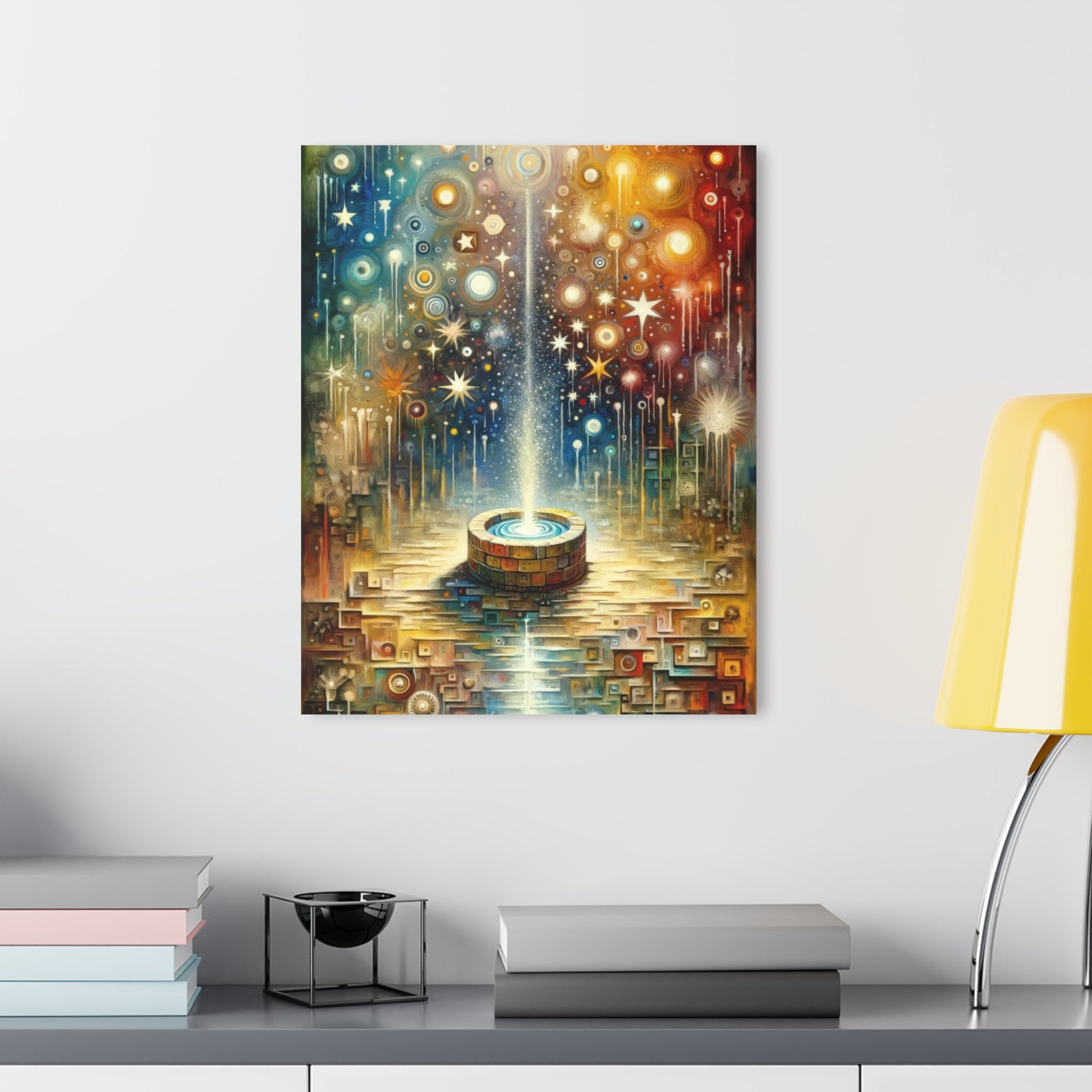 Inspiration Tachism Tribute Acrylic Prints (French Cleat Hanging) - ATUH.ART