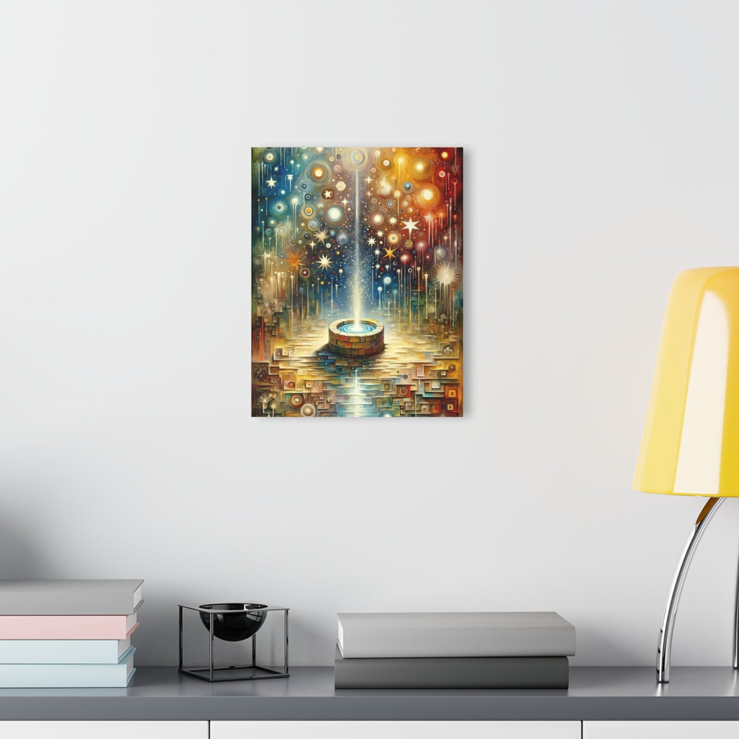Inspiration Tachism Tribute Acrylic Prints (French Cleat Hanging) - ATUH.ART