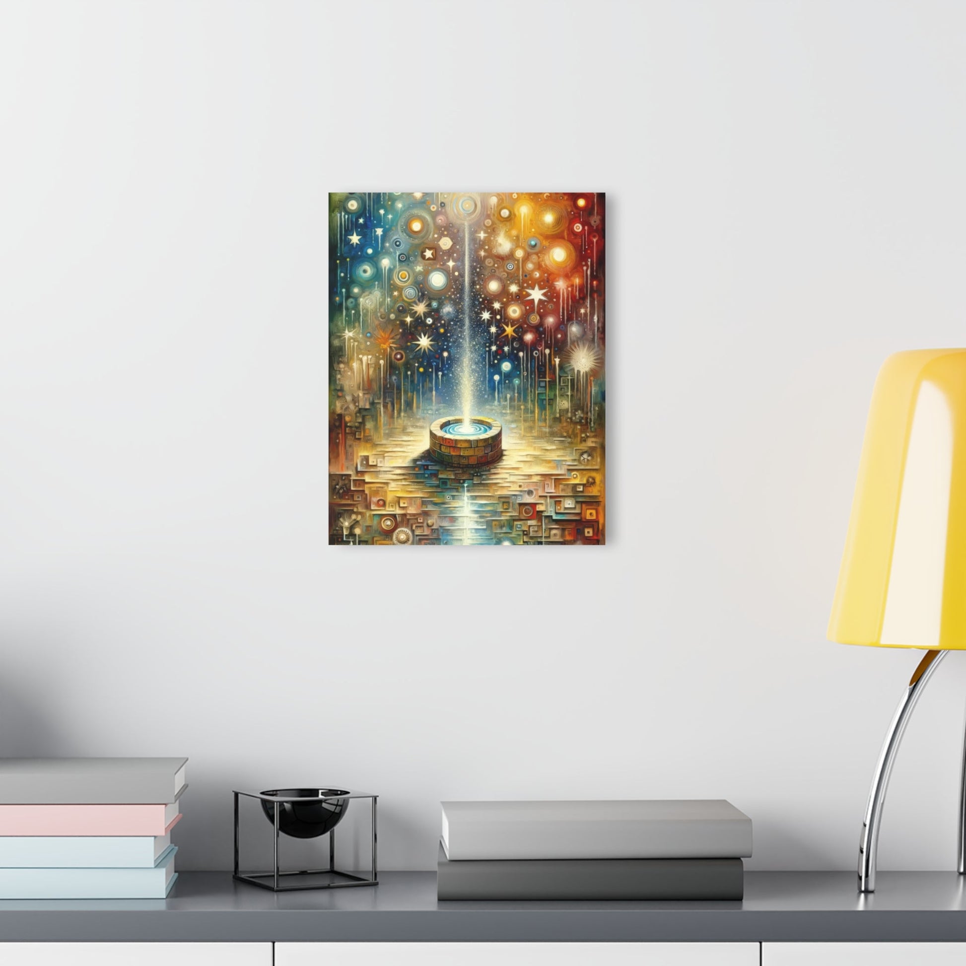 Inspiration Tachism Tribute Acrylic Prints (French Cleat Hanging) - ATUH.ART
