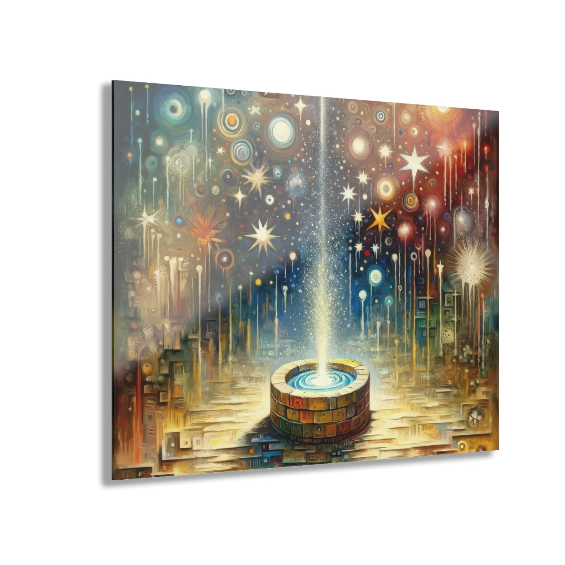 Inspiration Tachism Tribute Acrylic Prints (French Cleat Hanging) - ATUH.ART
