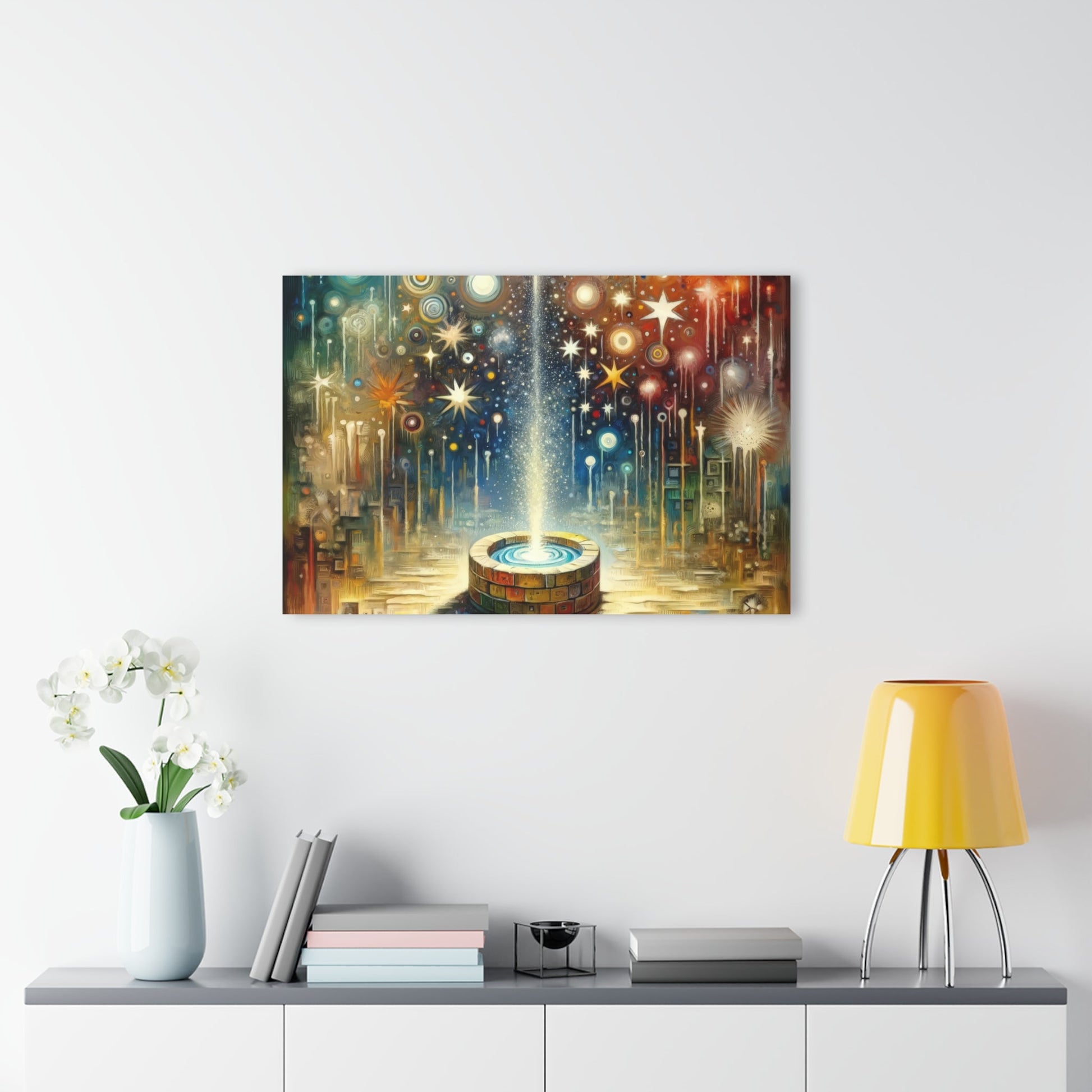 Inspiration Tachism Tribute Acrylic Prints (French Cleat Hanging) - ATUH.ART