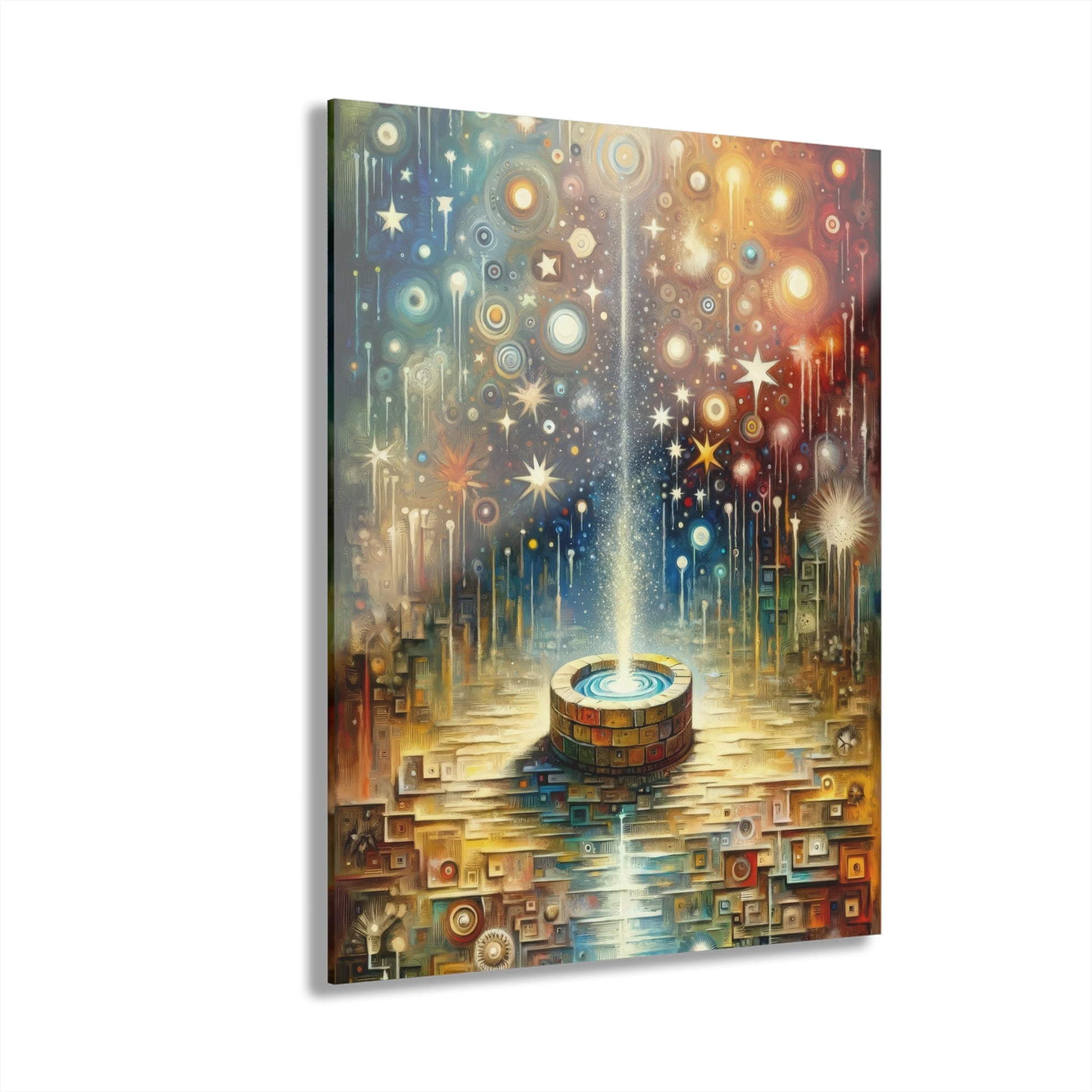Inspiration Tachism Tribute Acrylic Prints (French Cleat Hanging) - ATUH.ART