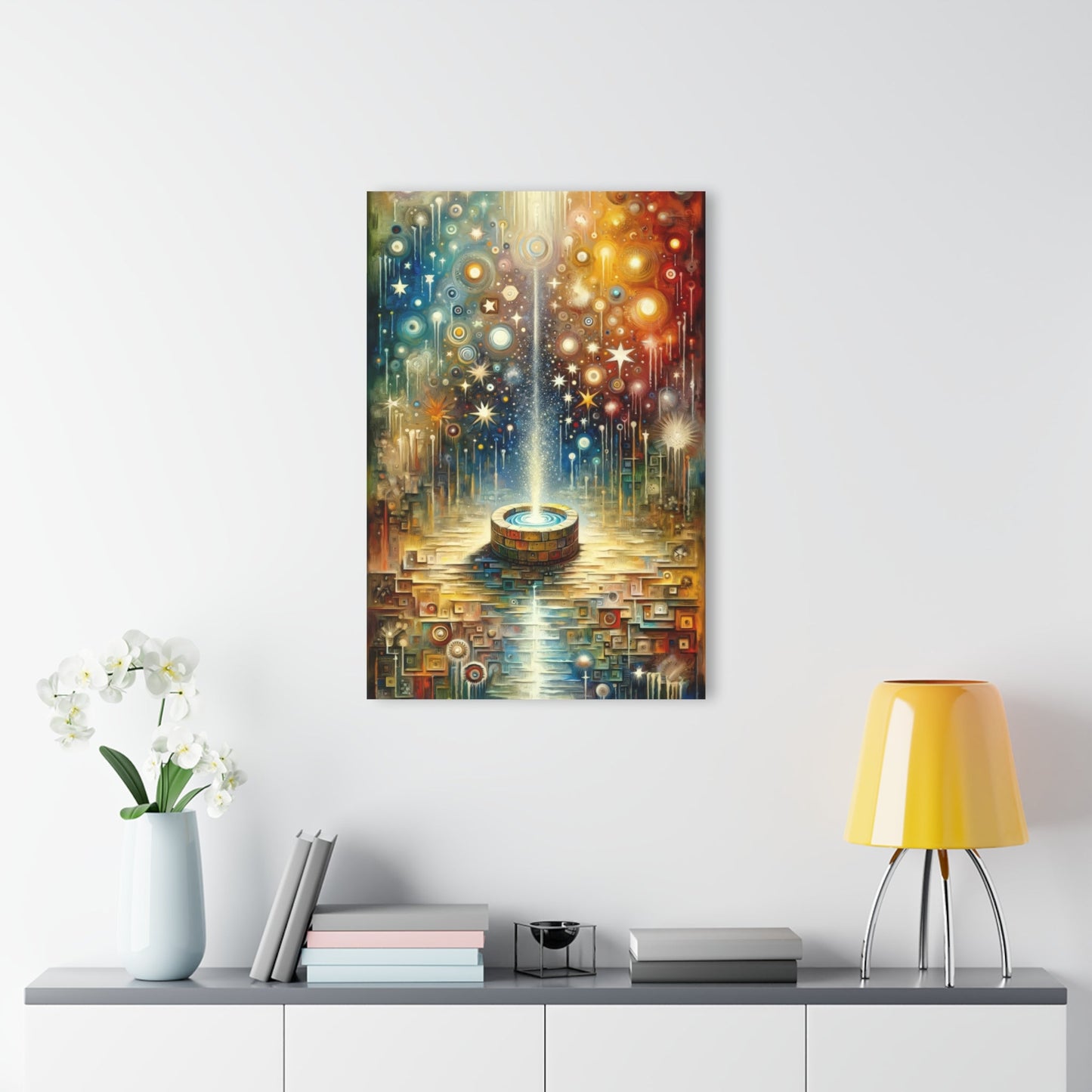 Inspiration Tachism Tribute Acrylic Prints (French Cleat Hanging) - ATUH.ART
